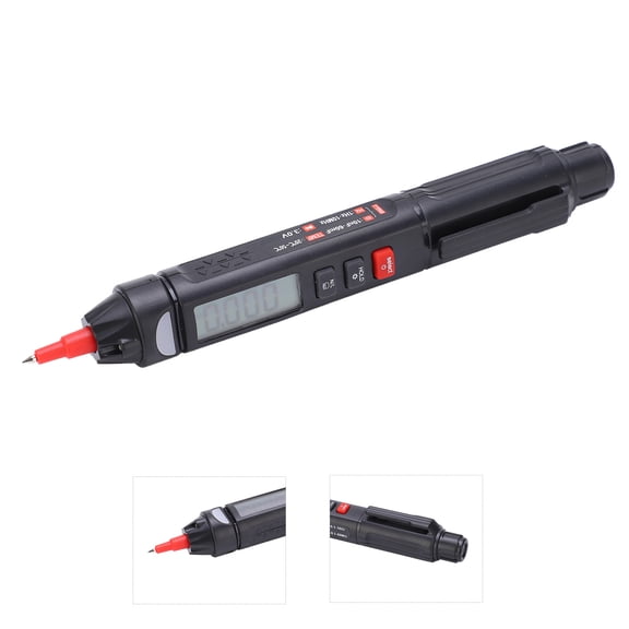 Riousery ET8906 Pen Type Digital Multimeter Automatic Identification Handheld Tester Tools for AC/DC Voltage, Resistance, Capacitance and Temperature Measurement (7.48 inches / 19 cm)