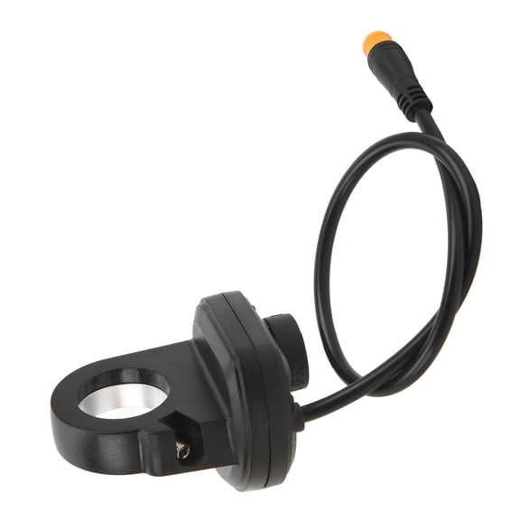 Riousery Electric Bicycle Thumb Throttle Accelerator for E-Bike Conversion, Universal 12V-72V Finger Control with Waterproof Connector