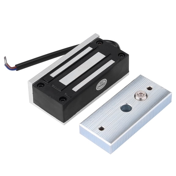 Riousery Electric Magnetic Door Lock 60kg Strong Force Access Control for Door Cabinet Drawer (7.87 inches / 20 cm) Hardware Security