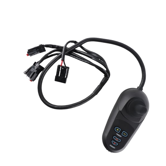 Riousery Electric Wheelchair Joystick Controller Replacement Universal Accessory 50A DC24V Intelligent Brushed Motor Panel Mobility Aid Part