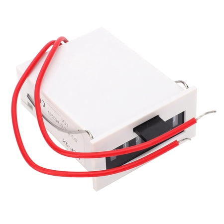 Riousery Electromagnetic Pulse Counter 6-Digit Modules ABS Material MCF-6X 0-999999 1.5W AC220V