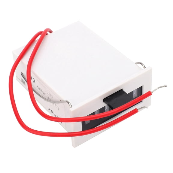 Riousery Electromagnetic Pulse Counter 6-Digit Modules ABS Material MCF-6X 0-999999 1.5W AC220V