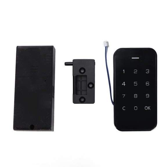 Riousery Electronic Cabinet Lock Kit Digital Touch Keypad Password Entry Keyless Security Hardware Lock for Wardrobe, Cabinets, Sauna Center, and Office Desk