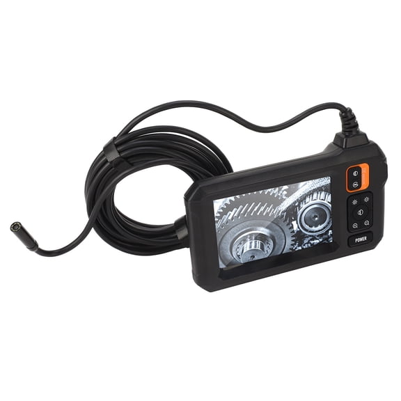 Riousery Endoscope Camera with Light 1080P HD 4.3" Screen IP67 Waterproof Sewer Inspection Camera Snake Industrial Borescope Camera for Automotive Plumbing Engine Wall Drain Inspection 32.8ft / 10m