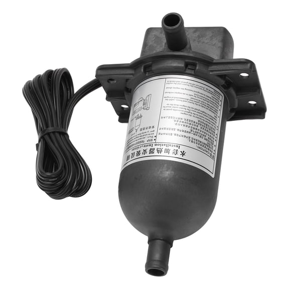 Riousery Engine Water Jacket Heater 1500W 6.3A IP54 Self Circulation Diesel Generator Coolant Heater 120V (9.06 inches / 23 cm) Silver