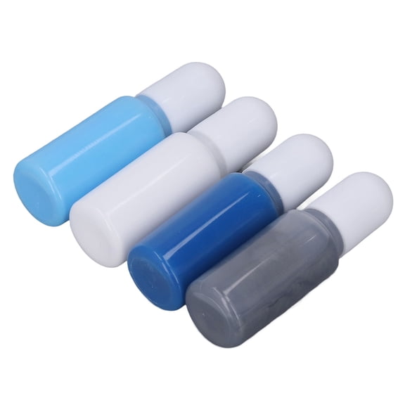 Riousery Epoxy Resin Pigment 4 Colors High Concentration Liquid Dye Set 6