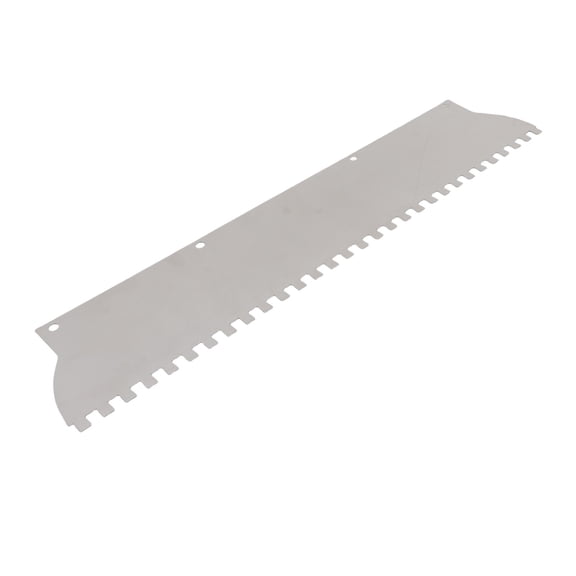 Riousery Extra Large Stainless Steel Multifunctional Squared Notch Tile and Flooring Trowel, 24 inches / 600 mm, Heavy Duty Masonry Hand Tool for Tiles