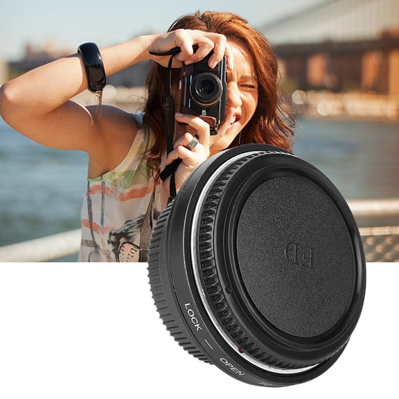 Riousery FD-AI Lens Mount Adapter Ring for Canon FD Lens to Nikon AI F-Mount SLR Camera Infinity Focus, 2.6 inches / 6.5 cm