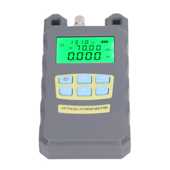 Riousery FTTH Fiber Optic Tool Kit Termination Set with Optical Power Meter, Cleaver, Stripper, and Miller Clamp - Comprehensive Network Tester Equipment (9.06 inches / 23.00 cm)