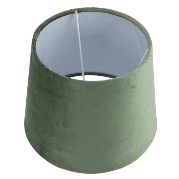 Riousery Fabric Conical Lamp Shade for Table Floor Light, E27 E14 Dual Use Hand Crafted, Army Green, 8.5 inches / 21.5 cm Bottom