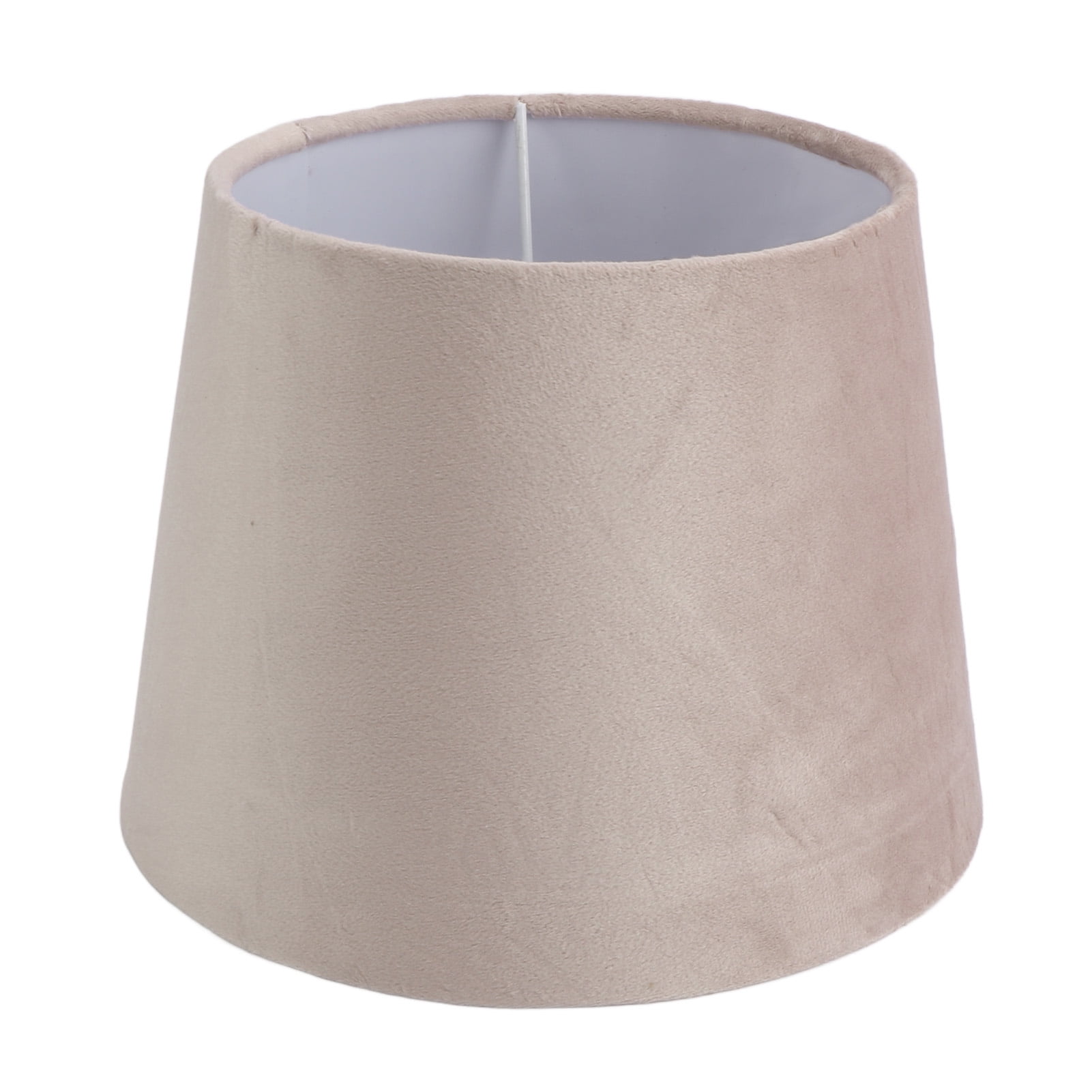 Riousery Fabric Conical Lamp Shade for Table Floor Light, E27 E14 Dual Use Hand Crafted, Beige, 8.5 inches / 21.5 cm Bottom