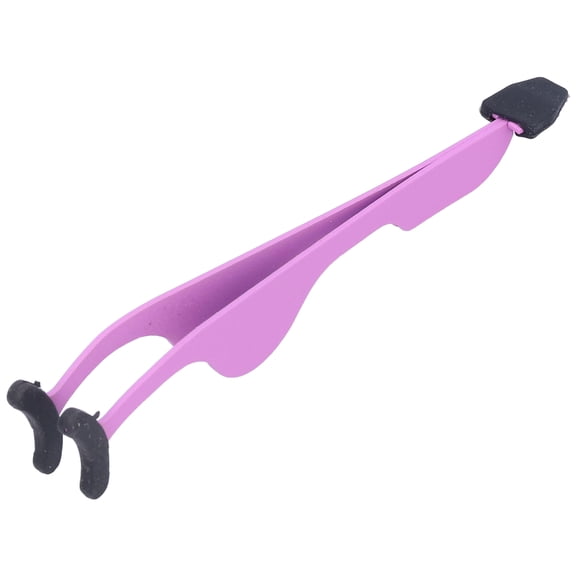 Riousery False Eyelash Applicator Tool, Stainless Steel Clip for Fake Lashes, Pinch-Free Magnetic Tweezers, Purple