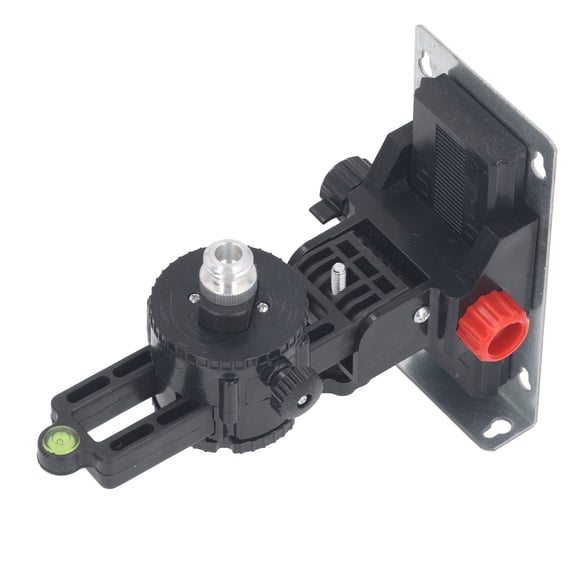 Riousery Fine Tuning Bracket for Leveler L Shape Magnetic Rotating Support Base Level Adapter for Wall and Telescopic Pole Mount, Adjustable Positioning Measurement Accessory (3.9 inches / 10 cm)