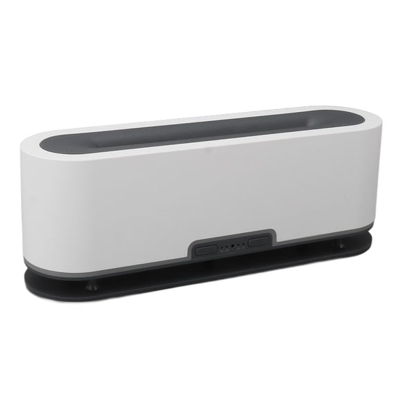 Riousery Flame Humidifier 200ml (6.76 fl oz) Simulated Flame Essential Oil Aroma Diffuser with 7-Color Ambient Light Ultrasonic Cool Mist Aromatherapy Humidifier with Remote Control (White, EU Plug)