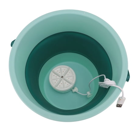 Riousery Foldable Portable Washing Machine 2.2 lbs / 1 kg Capacity Space Saving Mini Laundry Washer for Dorms Apartments and RV Travel 11.4 inches / 29 cm
