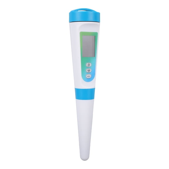 Riousery Food PH Meter, Digital Tester with Temperature Display and LCD Backlight Screen, Auto Temp Compensation, Food PH Kit for Dough, Meat, Cheese, Cosmetics, Water, 9.84 inches / 25 cm Length