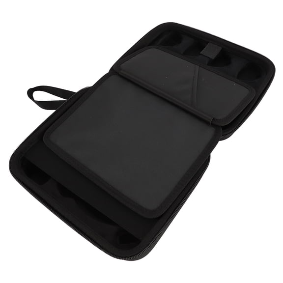Riousery Game Controller Hard Shell Carrying Case for PlayStation 5 Access Controller, Portable EVA Travel Organizer Bag, Protective Black Case, 9.05 inches / 23.00 cm