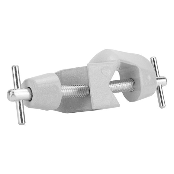 Riousery German Style Aluminum Alloy Cross Clip Clamp Laboratory Experiment Fixture, Robust Metal Laboratory Extension Support Hardware For Stand Support and Glassware Fastening (10 cm / 3.9 inches)