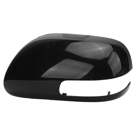 Riousery Gloss Black Rearview Mirror Cover High Strength Weather Proof Exterior Door Mirror Cap for Scion tC 2011-2016 Left Side Replacement