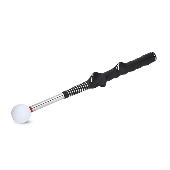 Riousery Golf Swing Grip Trainer Warm Up Training Aid Telescopic Club for Beginner (15-26 in / 38-67 cm)