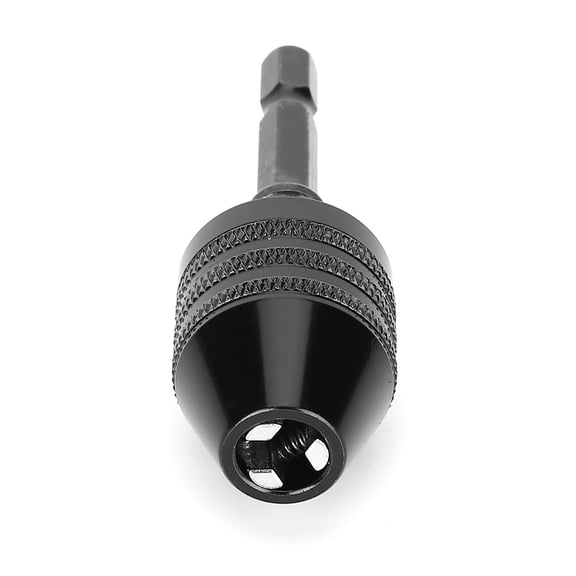 Riousery Grinder Chuck Accessory Short M8 x 0.75 Chuck Rod Set for 3Jaw Mini Drill Bit 0.3-3.2mm 1/4" / 6.35mm