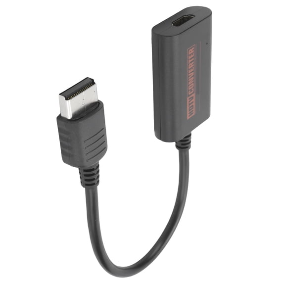 Riousery HDMI Video Converter High Definition Simultaneous Display Adapter for Sega Dreamcast Consoles - Plug and Play Retro Gaming Accessory Setup with 59.1 inches / 150 cm Cable Included