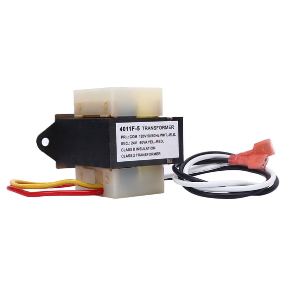 Riousery HVAC Transformer Fit for Rheem Furnace 46 24124 06 40VA 120V to 24V AC 2 Hole Mount