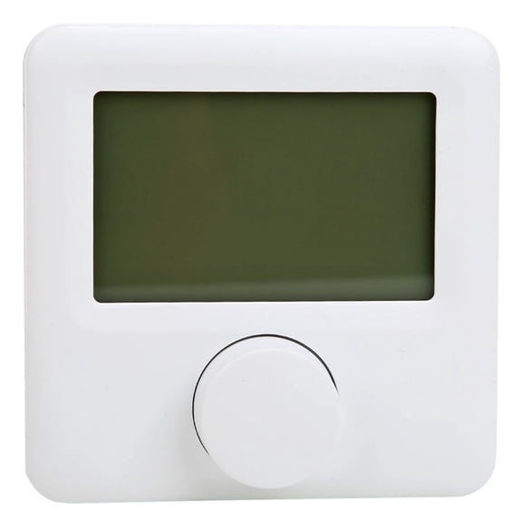 Riousery HYO6BW Digital LCD Display Heating Programmable Thermostat Temperature Controller (3.35 inches / 8.5 cm)