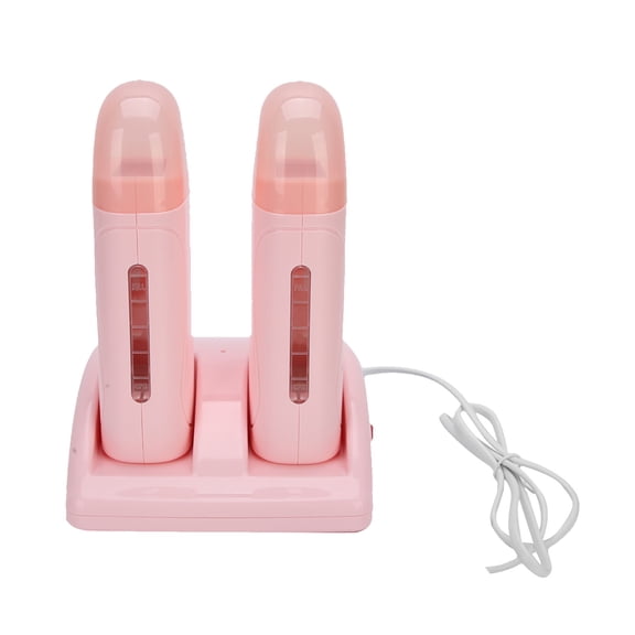 Riousery Hair Removal Wax Heater Professional Double Wax Machine 220V EU Plug, 100ml / 3.38 oz Capacity