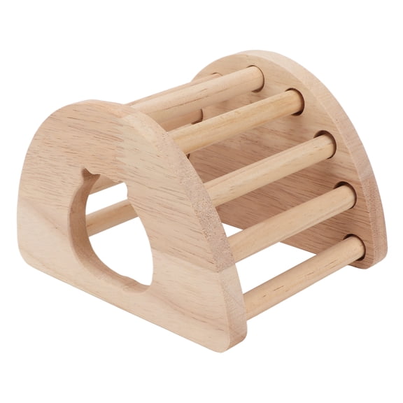 Riousery Hamster Wooden Arch House Hollow Hut for Gerbils, Guinea Pigs, Golden Bears, 13 inches / 33 cm