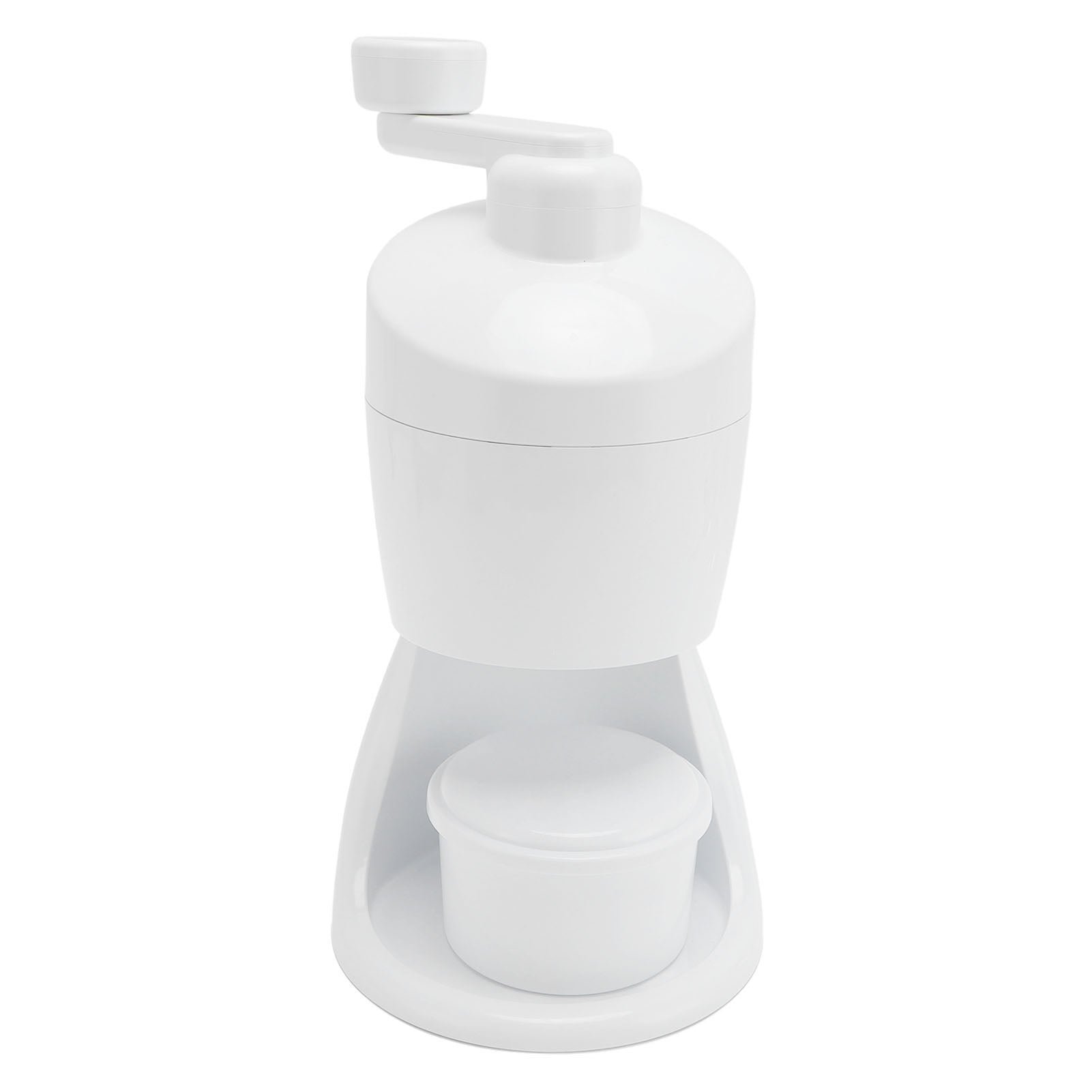Riousery Hand Cranked Ice Shaver 420 Stainless Steel Manual Shaved Snow Cone Machine Slushie Maker Ice Crusher Machine Hand Crank Ice Maker for Home Outdoor Commercial Use with Bowl 11.4 in / 29 cm