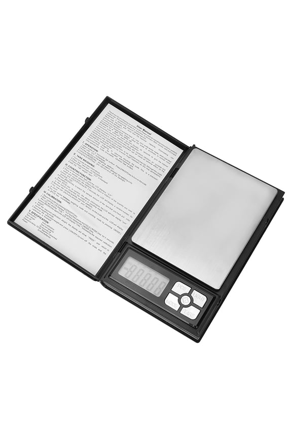 Handheld LCD Digital Weight Scale for Precious Gems & Jewelry, 2000g Capacity (11.5 oz / 325 g) Laboratory Analytical Balance
