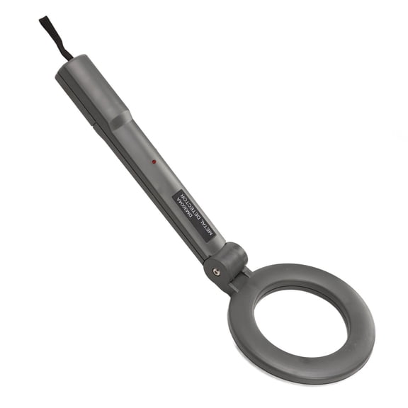 Riousery Handheld Metal Detector Pinpointer High Sensitivity Security Wand with LED Sound Alarm Grey 10.63 inches / 27 cm