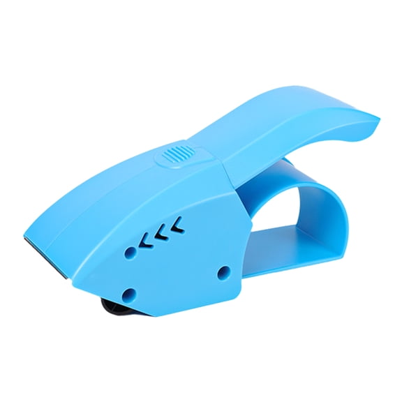 Riousery Handheld Tape Dispenser 40-48mm Width Manual Packing Sealing Box Cutter Packaging Roller Blue