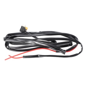 Riousery Headlight Conversion Cable DRL Daytime Running Light Adapter Wiring Harness Replacement Parts for JK TJ Trucks Motorcycle, Durable Black Rubber and Metal Construction, 22 inches / 55.8 cm