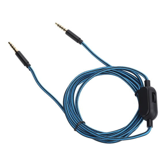 Riousery Headphone Cable with 3.5mm Plug Volume Control, 6.6 ft / 2 m Cord for Astro A40 A10 A30