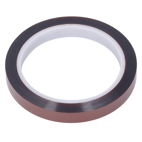 Riousery Heat Resistant Tape 12mm (0.47 in) Width 33m (108.27 ft) Length Polyimide High Temperature Insulating Adhesive Tape for Soldering and Electronics Maintenance