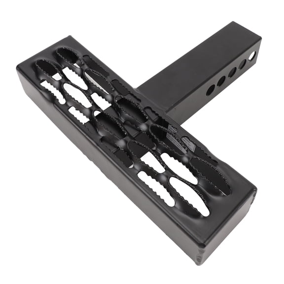 Riousery Heavy Duty 2 inch Receiver Hitch Step 600lbs Load Capacity with 5/8 inch Pin for Truck Car SUV RV (12.6 inches / 32 cm)