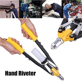 Riousery Heavy Duty Professional Hand Riveter Blind Rivet Gun 3.2mm, 4.0mm, 4.8mm, 5.0mm, 6.4mm 17.5 inches / 44.5 cm