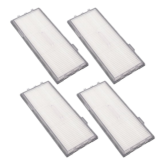 Riousery High Efficiency Vacuum Cleaner Filter Replacements for Roborock S7, S7+, T7S, and T7 Plus Models, 4-Piece Premium Filter Set for Optimal Suction and Dust Trapping Performance