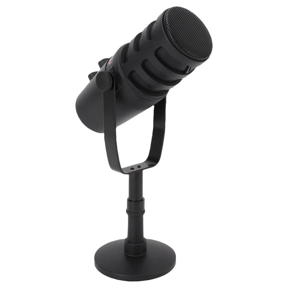 Riousery High Sensitivity USB Condenser Microphone, Wired PC Mic for Gaming, Streaming, Podcasting, & Voice Recording, Compatible with PC, Mac, Laptop, Smartphone & Tablet (14.17 inches / 36 cm)
