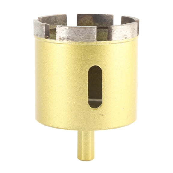 Riousery Hole Saw Drill Bit Triangular Shank for Marble Ceramic Tile Concrete Wall 2.36 inches / 60 mm