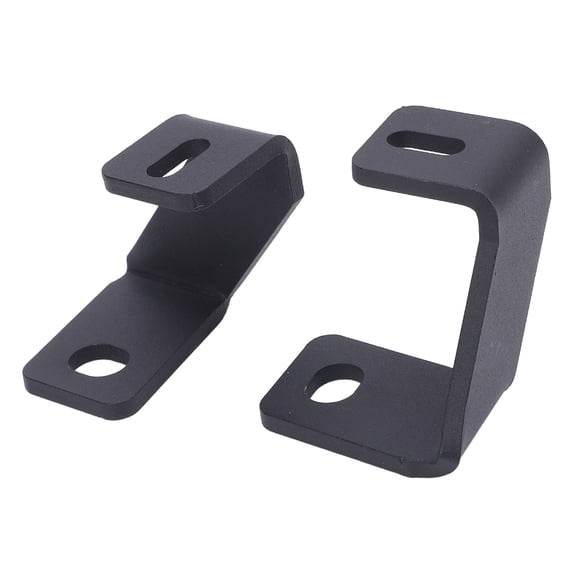 Riousery Hood Light Mount Bracket Compatible with Ford F150 2015-2023 Front A Pillar Hood Hinge LED Work Cube Light Mounting Brackets Heavy Duty Steel Water Resistant Enhanced Brightness 1 Pair