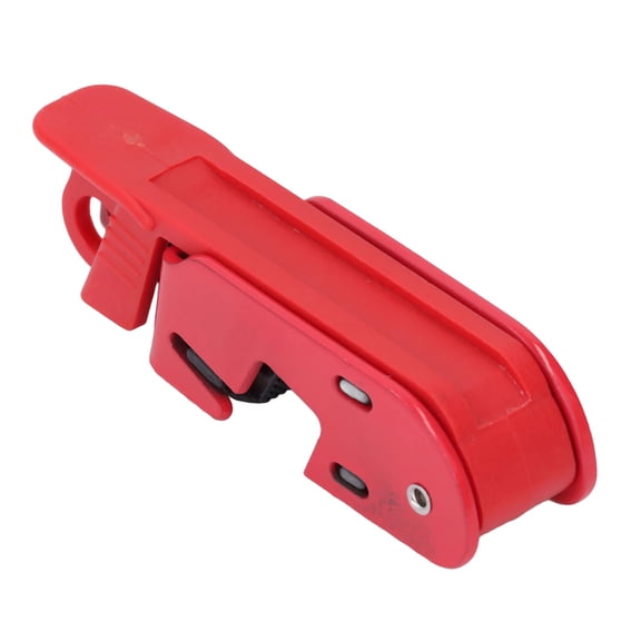 Riousery Industrial Safety Solutions CBL-10142 Ball Valves 1 Count Per Pack Circuit Breaker Lockout Nylon Aluminum Alloy Breaker Lock Out Device Air Switch Lock (12mm / 0.47 in Handle Width)