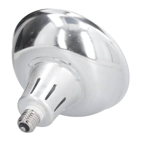 Riousery Infrared Heat Lamp Halogen Thermal Preservation Bulb with Stepless Adjustable Temperature E27 200W-400W for Piglets Chickens and Livestock Brooding, 7.5x7.3in / 19x18.5cm