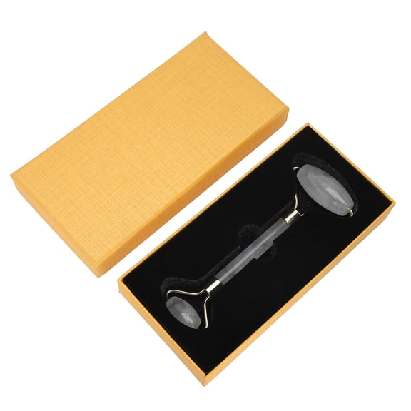 Riousery Jade Facial Roller Rock Crystal Quartz Face Massager Anti-Aging Puffiness Beauty Tool (6.69 inches / 17.0 cm)