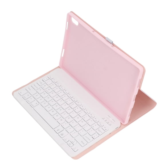 Riousery Keyboard Slim Stand Protective Case Cover with RGB Magnetic Detachable Bluetooth Keyboard for Lenovo Tab P11 Plus 2021 / Tab P11 2020 11 inches / 27.9 cm Tablet, Pink