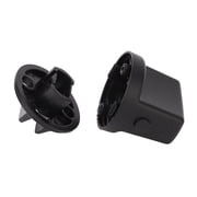 Riousery Keyless Ignition Start Switch Knob 4408A167 Comfortable Touch Flexible Replacement for Mitsubishi Lancer 2008-2017 Outlander Mazda CX-7 CX-9 D461-66-141A-02 2.36 inches / 6.00 cm