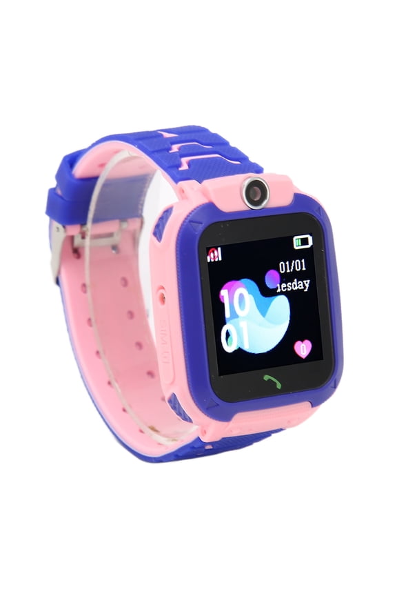 Kids Smart Watch 2G GSM IP67 Waterproof Touch Screen Phone Watch with SOS Camera for Boys Girls (Pink, 1.44 inches / 3.66 cm Display)