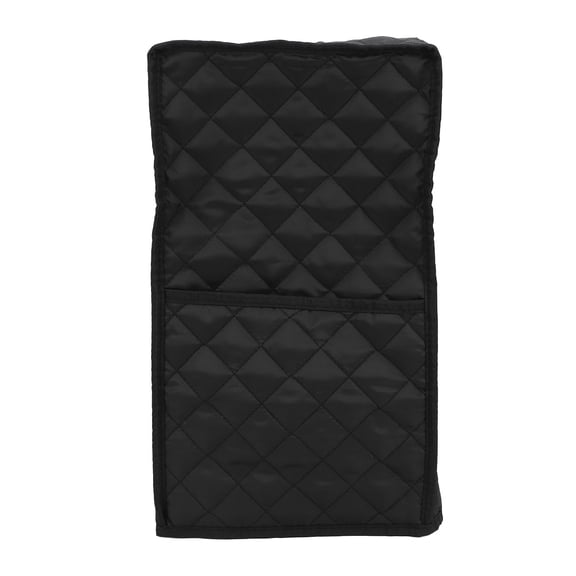 Riousery Kitchen Blender Dust Cover Quilted Fabric Appliance Protector Cover for Food Processor, Waterproof Black Blender Cover